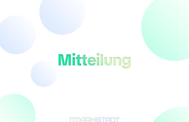 Wichtige Mitteilung: Kontaktmöglichkeiten